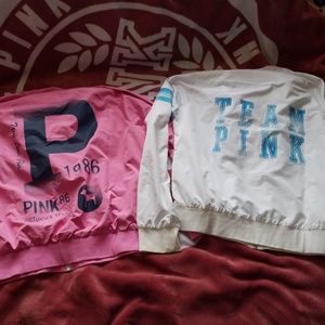 *on hold* PINK old school full zip anoraks!